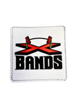 The X Bands red X Band Patches