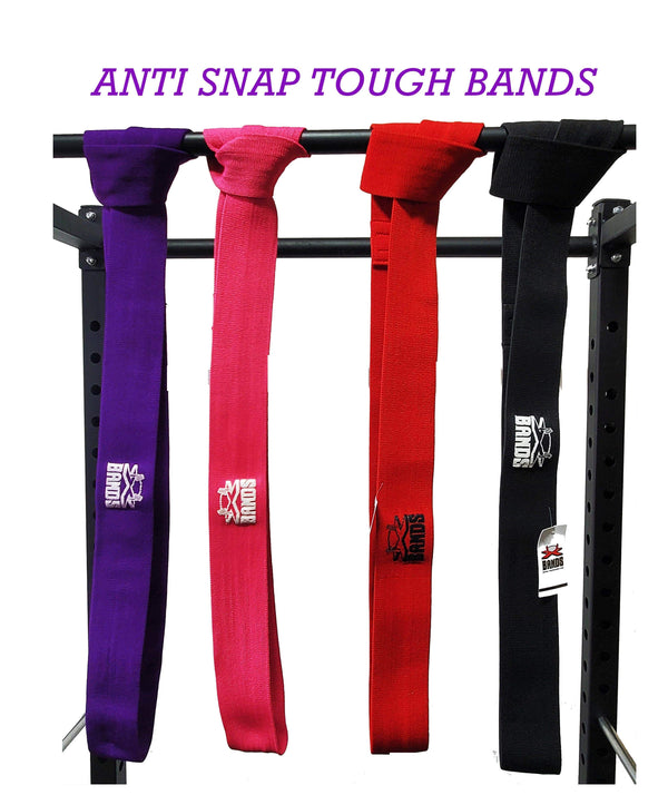 The X Bands resistance bands 4 Pack Tough Bands