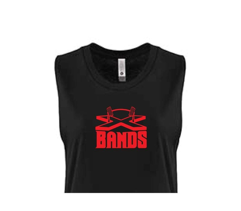 X bands logo cut off tank - The X Bands