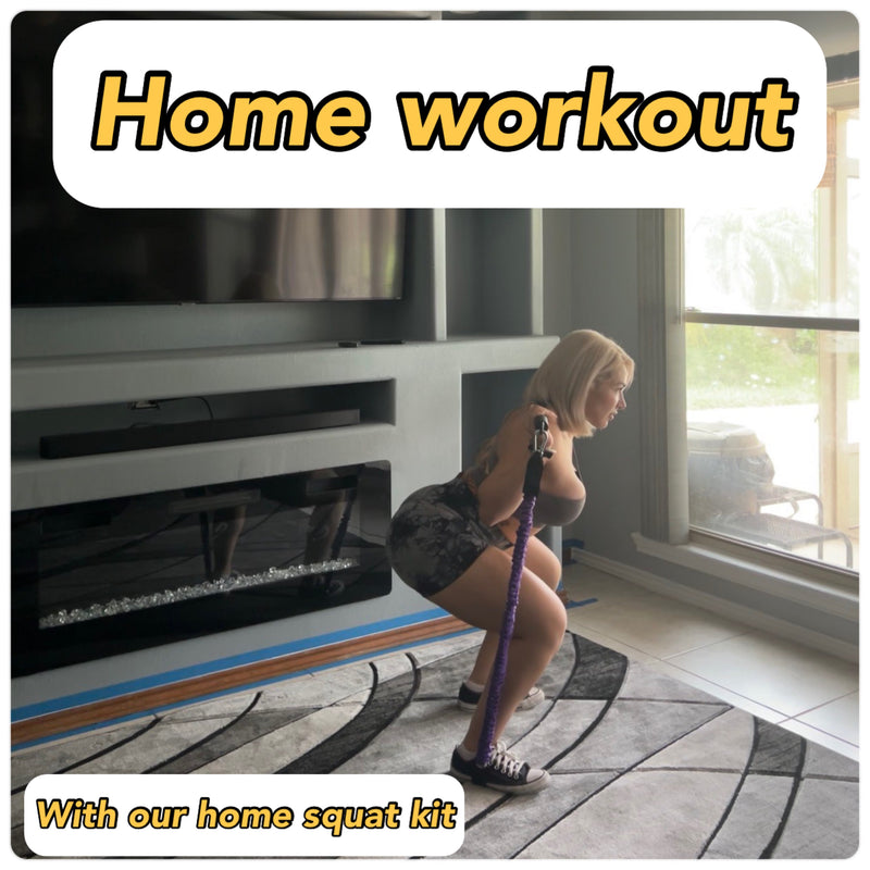 HOME WORKOUT WITH OUR BAR KIT