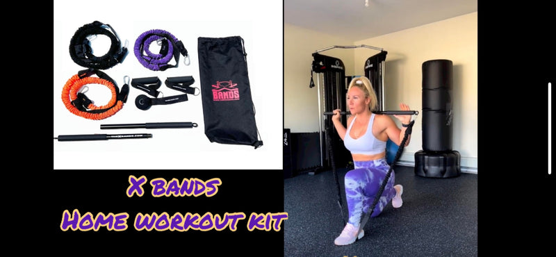 Full body home workout with our squat kit