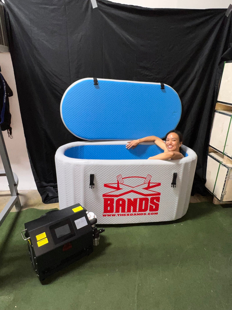 The X Bands 1 hp XL Bluetooth Chiller and heater for Cold Plunge