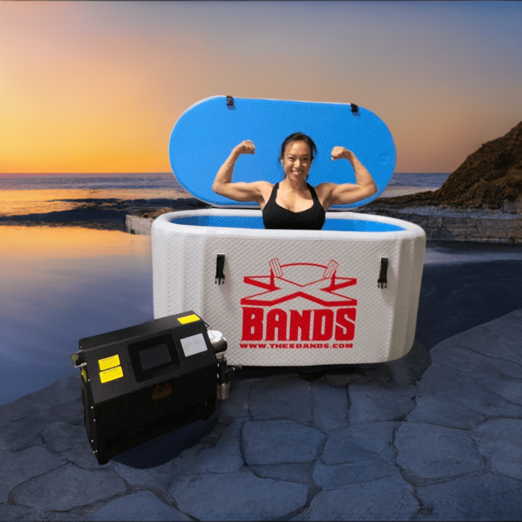 The X Bands Cold plunge with chiller