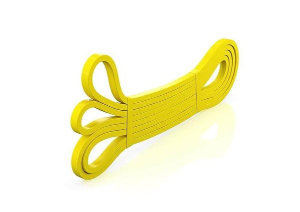The X Bands 1/4"Wide by 41" Long Resistance Band "Little Yellow" 15 LBS