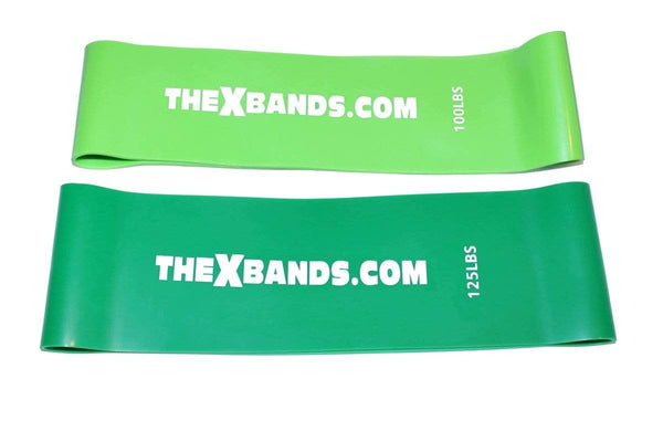 The X Bands 100 lb and 125 lb Extra strong Band Kit