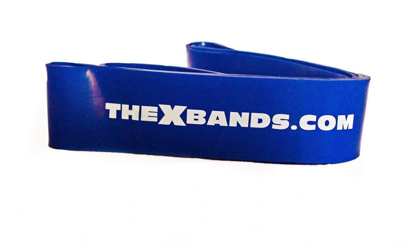 The X Bands 2 1/2 inch band Blue Mamba 150 LBS