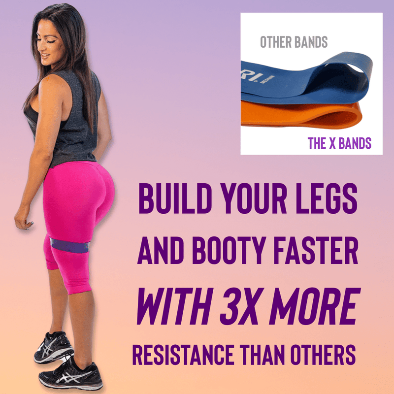 Resistance Band Workout Book 5 Booty Bands The X Bands