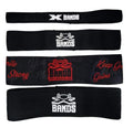 The X Bands Black / SM Set of 4 booty building Bands With guide book.