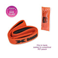 The X Bands booty bands Orange New Level 1 1" fabric Booty Building Band