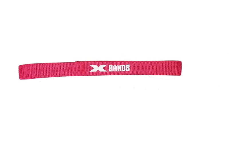 The X Bands booty bands Pink New Level 1 1" fabric Booty Building Band