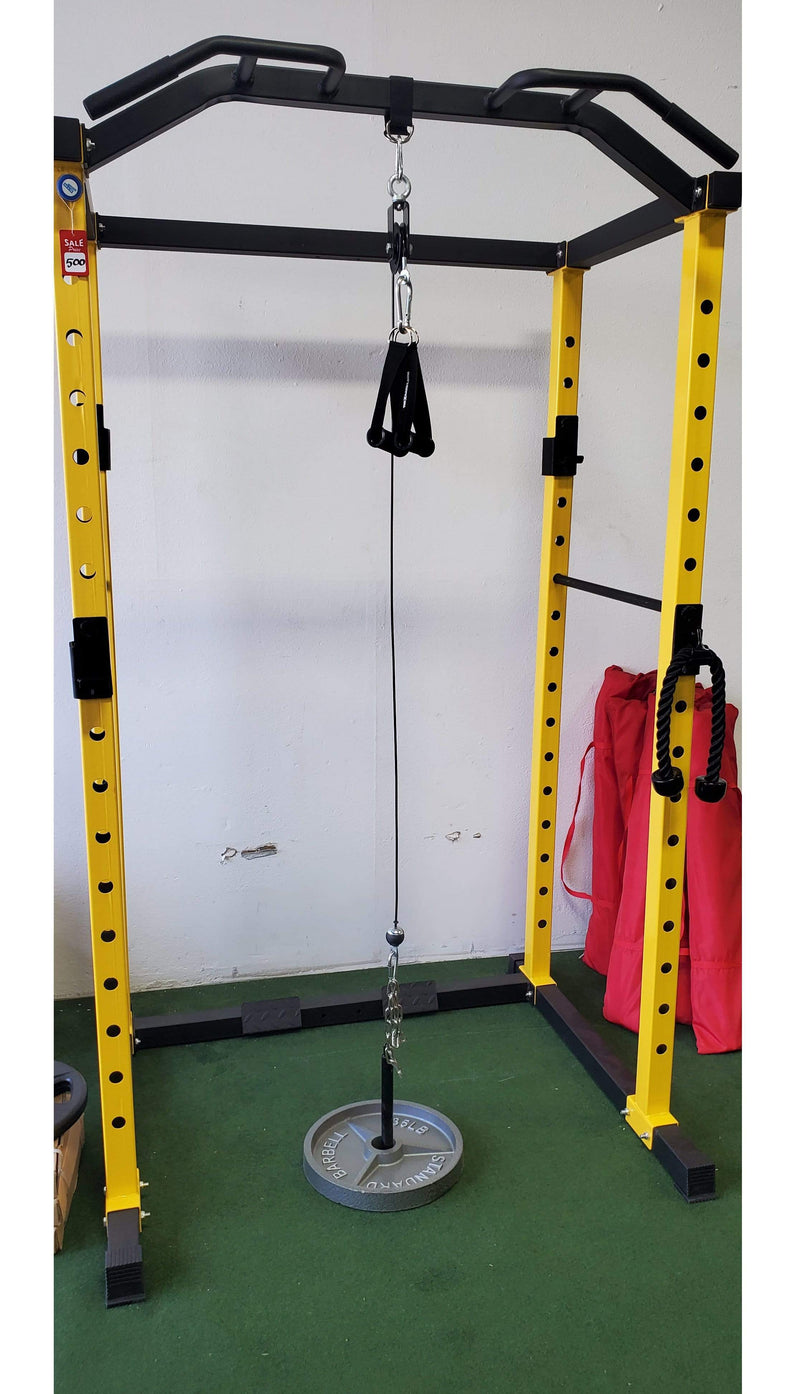 The X Bands cable Home Cable Pulley Setup