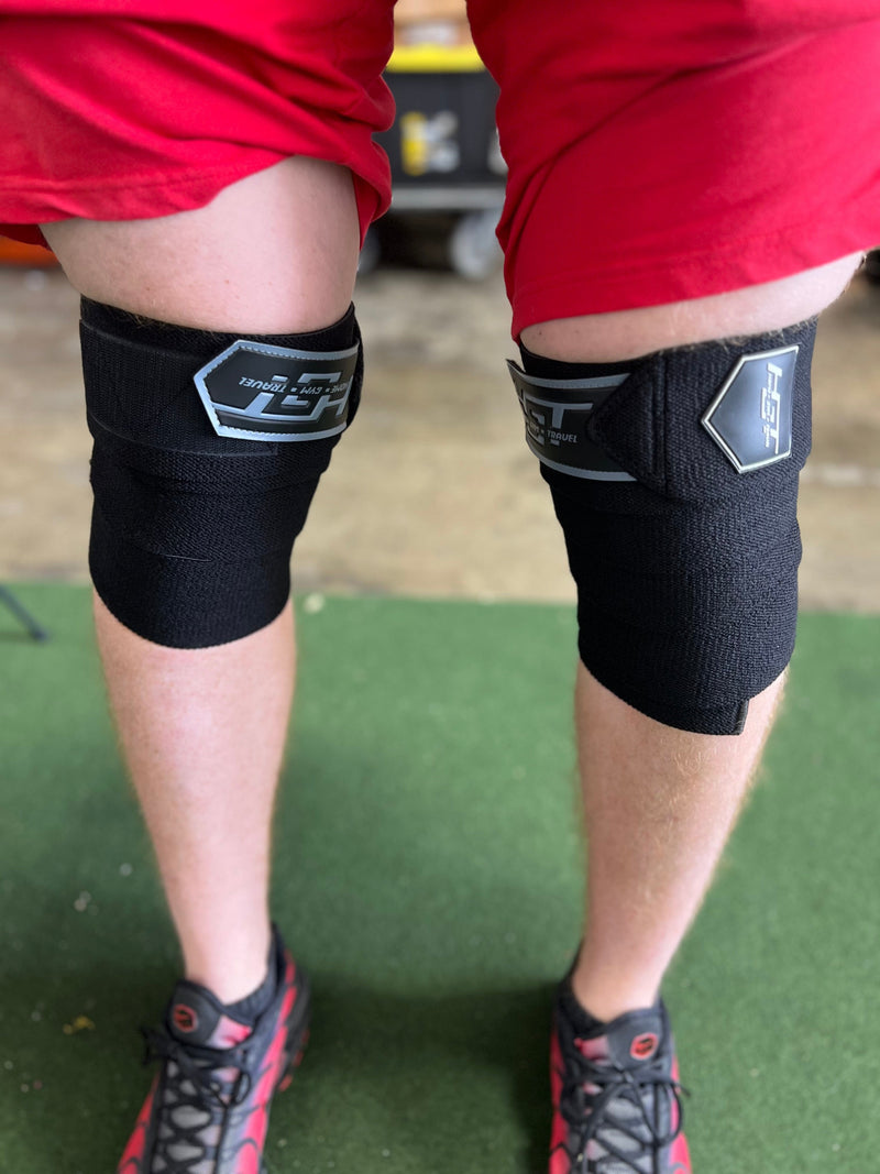 The X Bands Free Weight Accessories Knee Wraps