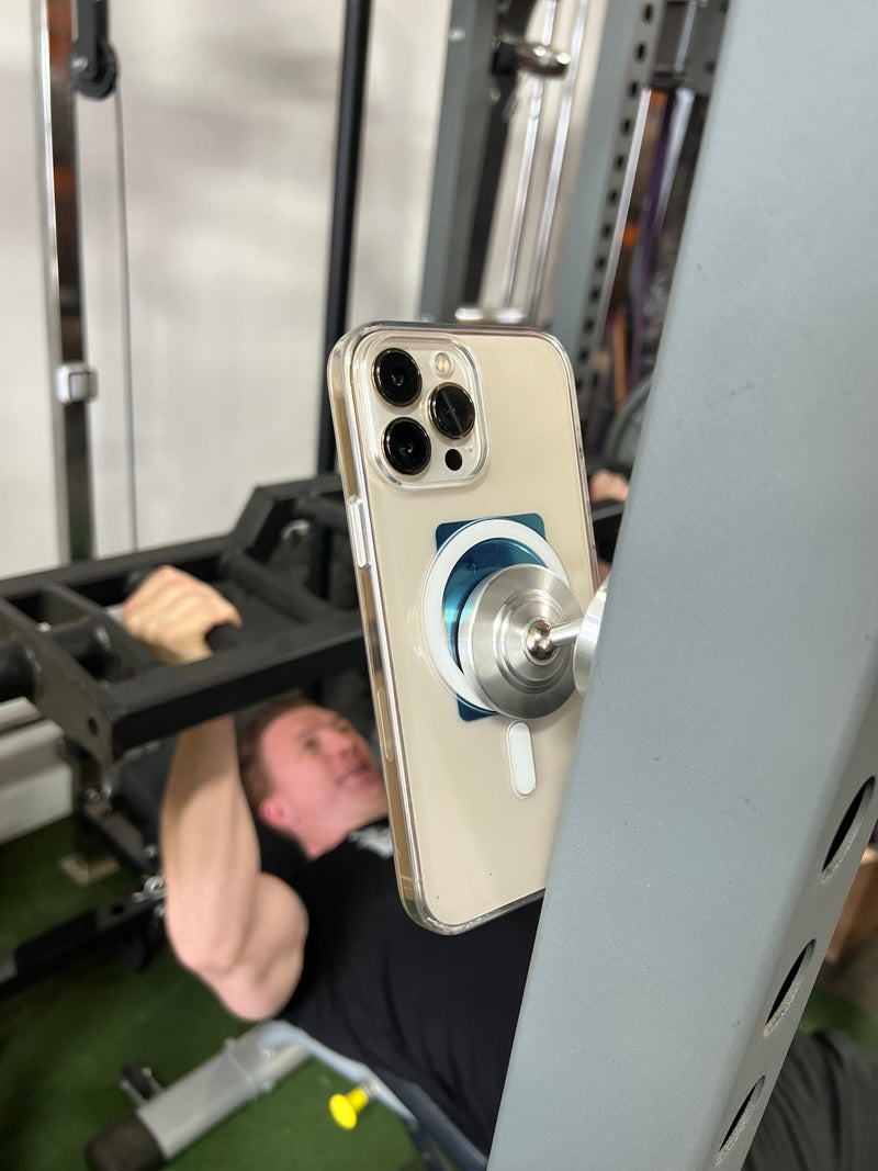 The X Bands Gym Buddy mobile phone holder
