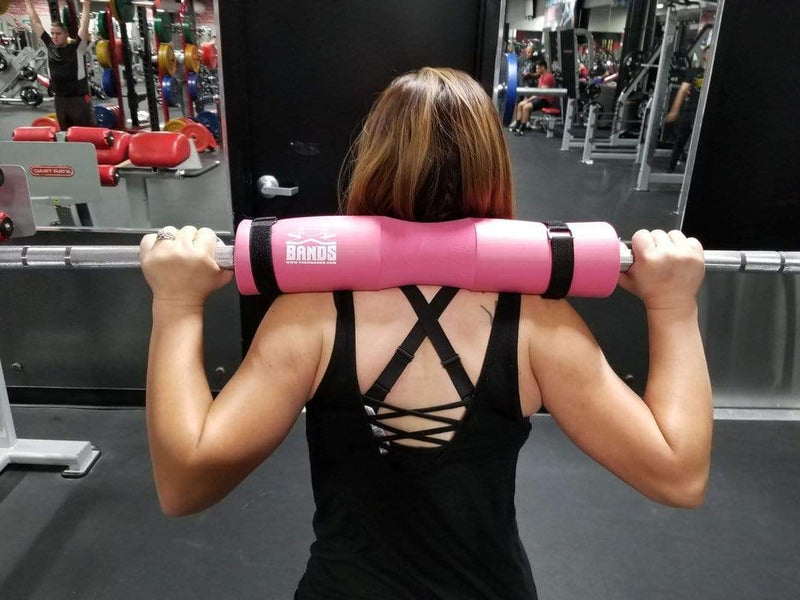Hip thrust and squat barbell pad - The X Bands