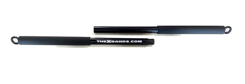 The X Bands NEW 2 Piece Steel Exercise Straight Bar