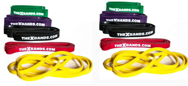 Special 2 sets of Resistance Bands - The X Bands