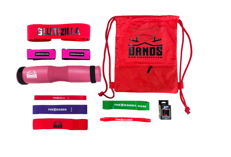 The X Bands Sporting Goods Basic Gym Workout Kit