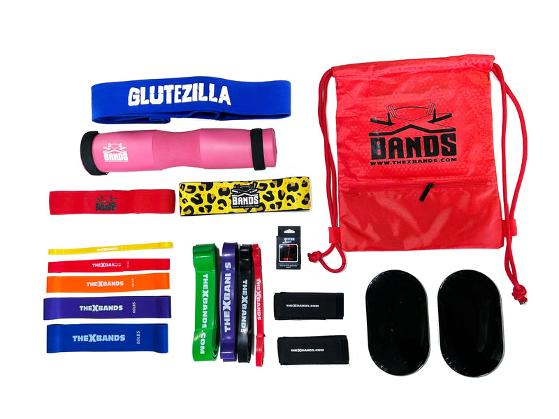 The X Bands Sporting Goods Deluxe Gym Workout Kit
